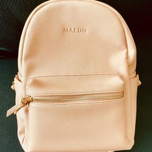 (SOLD) Maedn Small Backpack in Dusty Rose
